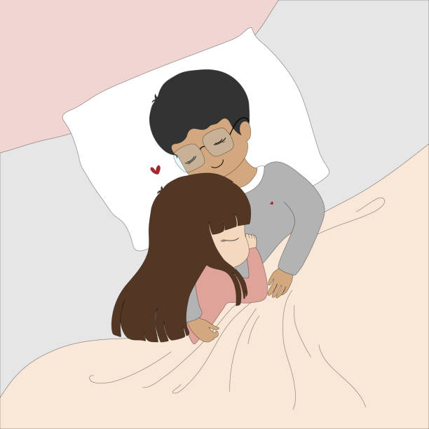 وضعيات نوم المتزوجين تعبر عن مدى حبهما لبعض!